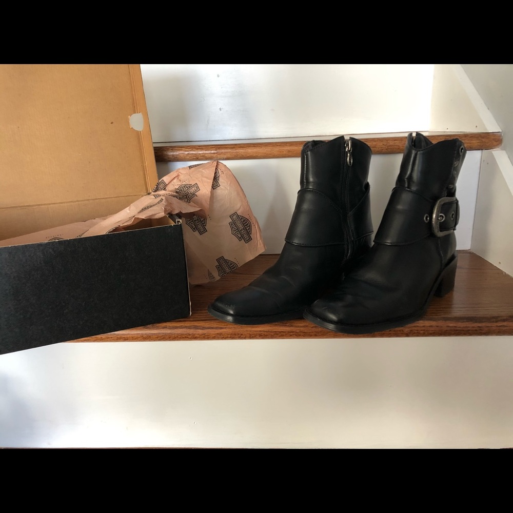 Ladies Harley Davidson Boots